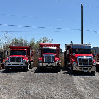 Location de camions avec bennes basculantes