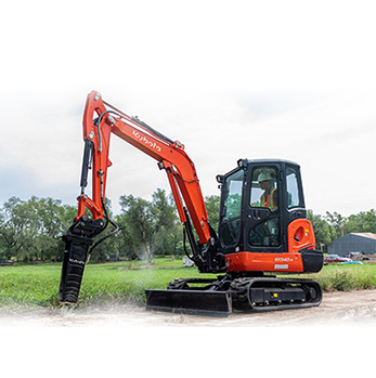 PELLE KUBOTA KX-040 AVEC MARTEAU HYDRAULIQUE