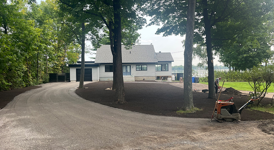 Terrassement et murs de soutènement